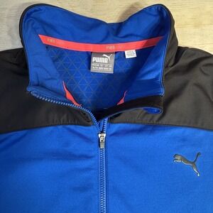 Puma PWR Warm Pullover Vest Mens XL Blue Golf Outdoor
